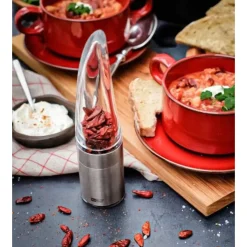 Adhoc Thailändische Küche|Weihnachten|Chilischneider Pepe 20 cm klar