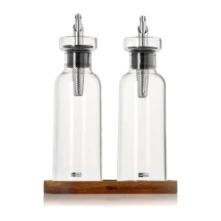 Öl- und Essigspender Set 3-tlg. AromaPour klar<Adhoc Sale