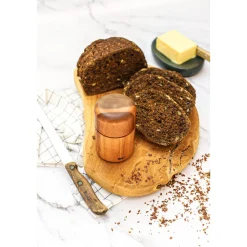 Adhoc Messer & Co. Entdecken|Kräuter & Gewürze|Leinsamenmühle Akazie 10,4cm