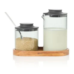 Milch- und Zucker-Set 3-tlg. Impact klar<Adhoc Hot