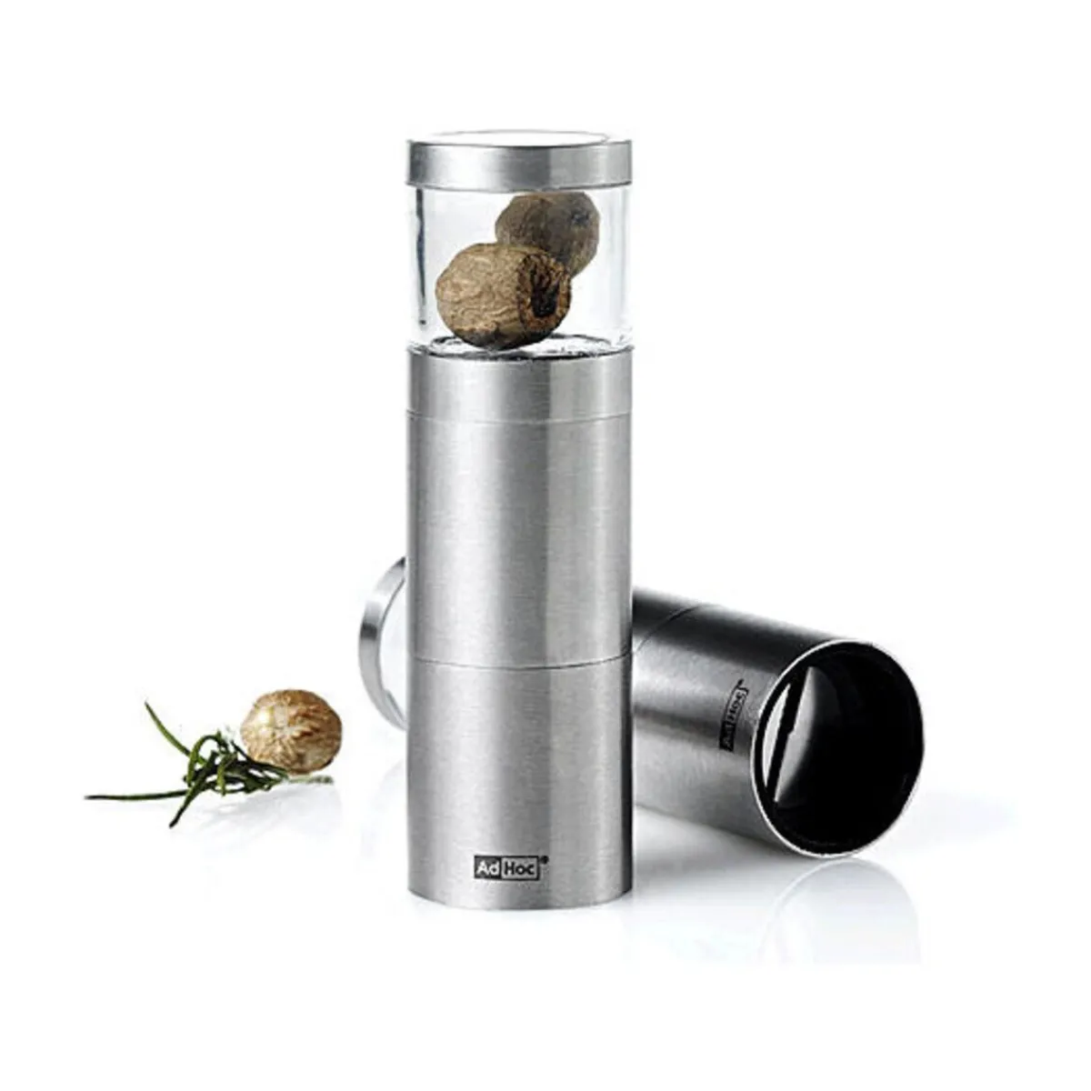 Adhoc Pilzküche|Muskatmühle Muskatino 13 cm edelstahl