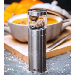 Muskatmühle Muskatino 13 cm edelstahl<Adhoc New