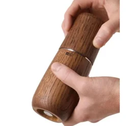 Adhoc Messer & Co. Entdecken|Kräuter & Gewürze|Pfeffer-/Salzmühle 18 cm Yono Eiche