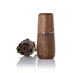 Salz-/Pfeffermühle Yono Eiche dunkel/Edelstahl 15cm<Adhoc Online