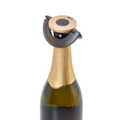 Adhoc Silvesterparty|Sekt-/Champagnerverschluss 8 cm Gusto black & gold