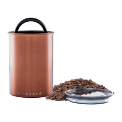 Airscape Vorratsdosen|Cafécore|Kaffeedose 500 g 18 cm kupfer