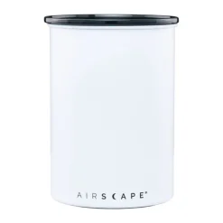 Airscape Kochwelt Entdecken|Kaffeedose 500 g 18 cm weiß