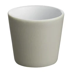 Becher klein 0,08 l Tonale Steingut light grey<Alessi