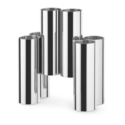 Alessi Neuheiten|Besteckbehälter 13x15 cm Canale edelstahl