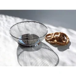 Alessi Schalen|Drahtkorb rund 20,5 cm