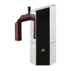 Espressokocher 6 Tassen Menhir edelstahl<Alessi