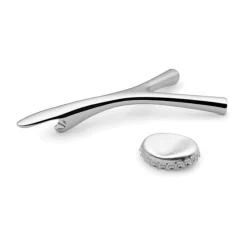 Alessi Messer & Co. Entdecken|Flaschenöffner Virgula Divina Edelstahl glänzend