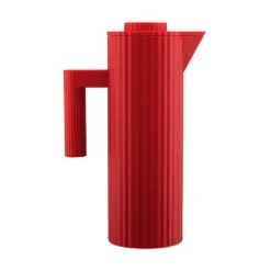 Isolierkanne 1,0l rot Plisse<Alessi Best