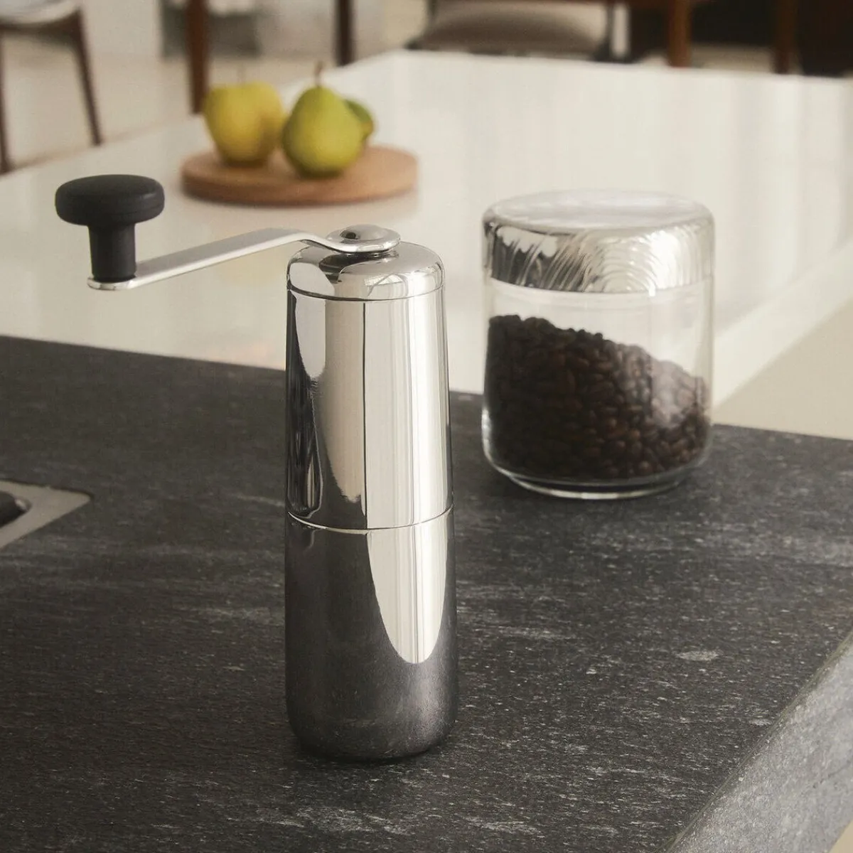 Kaffeemühle 21 cm Slow Coffee edelstahl<Alessi Discount