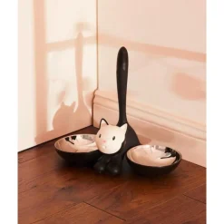 Katzennapf schwarz Tigrito<Alessi Best