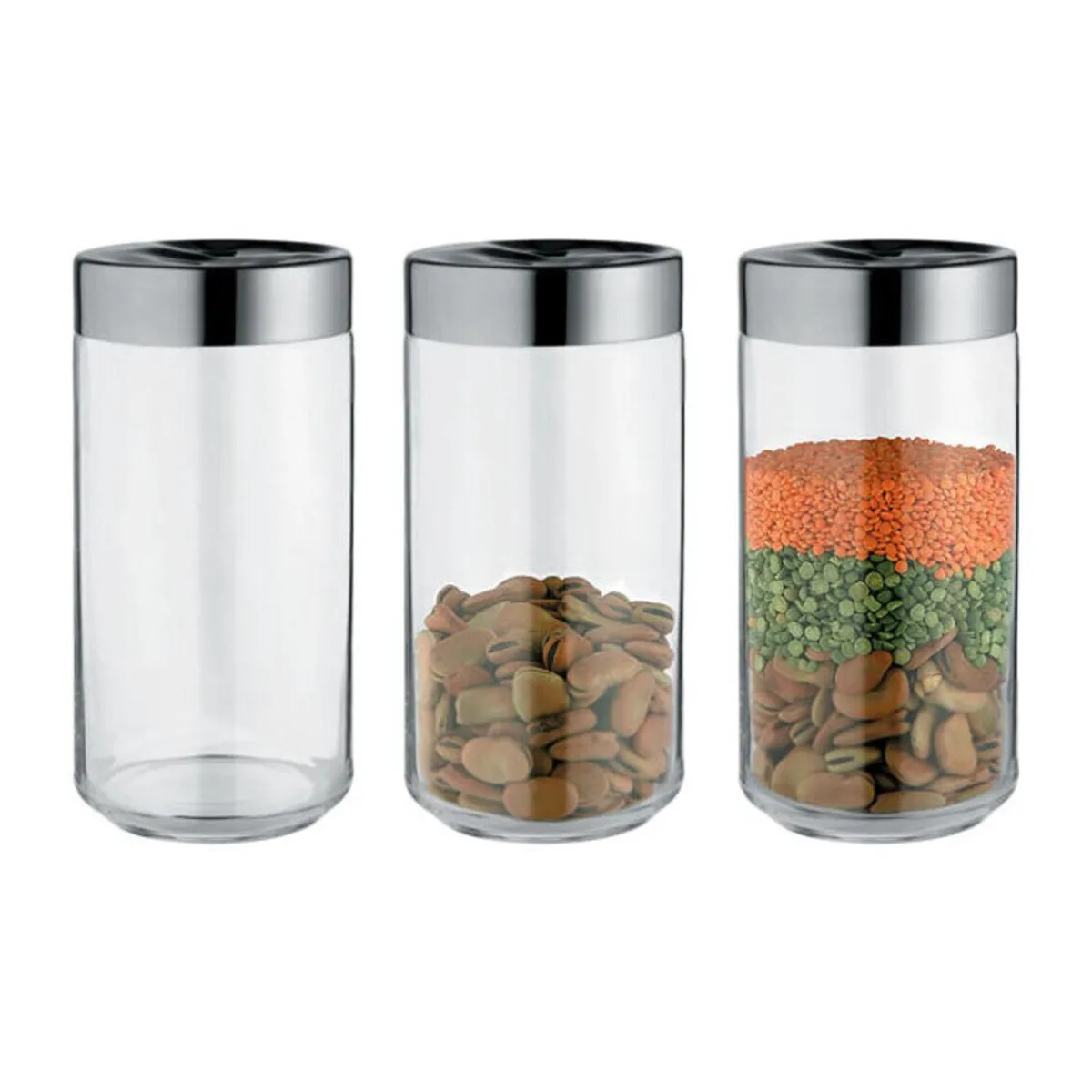 Alessi Halloween|Küchendose m. Deckel Glas Julieta 150 cl