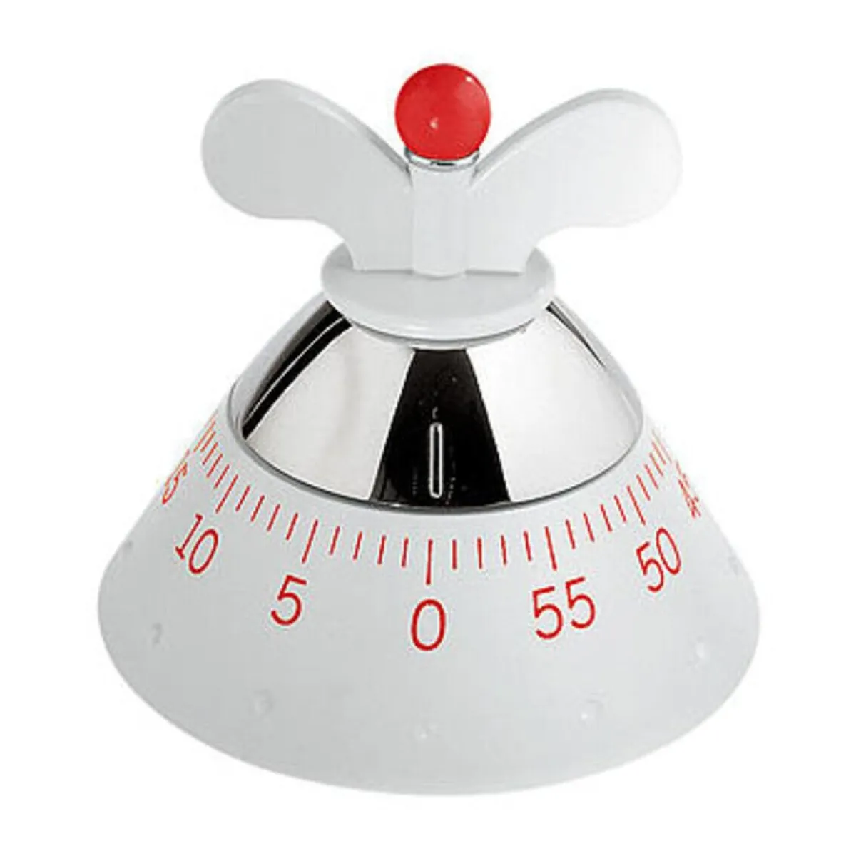 Alessi Messer & Co. Entdecken|Kitchen Timer weiss