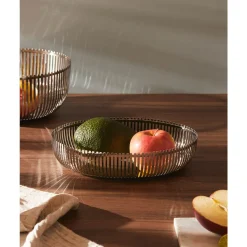 Alessi Schalen|Korbschale oval 26 cm Edelstahl