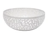 Alessi Schalen|Obstschale 21 cm super weiss Cactus