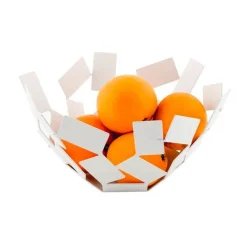 Alessi Schalen|Obstschale 27,3 x 27,3cm weiss La Stanza dello Scirocco