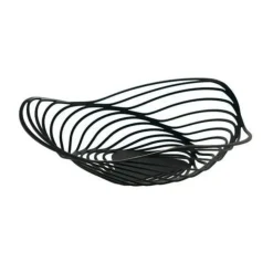 Alessi Schalen|Obstschale schwarz Trinity