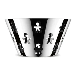Alessi Schalen|Obstschale silber 23 cm Girotondo