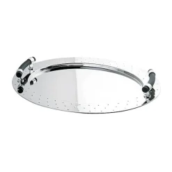 Platte oval m.Griffen 58x45,5 Michael Graves<Alessi Sale