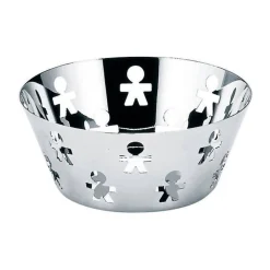 Alessi Schalen|Schale Durchbruch silber 20 cm Girotondo