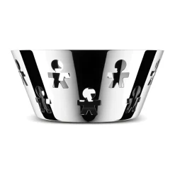 Alessi Schalen|Schale Durchbruch silber 20 cm Girotondo