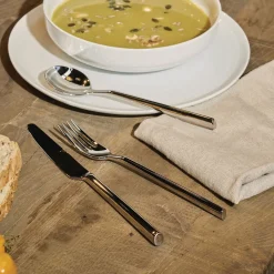 Tafellöffel 20 cm Clivo Edelstahl<Alessi