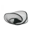 Alessi Schalen|Tischschmuck Schale schwarz Trinity