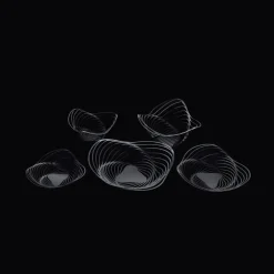 Alessi Schalen|Tischschmuck Schale schwarz Trinity