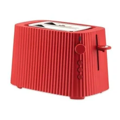 Alessi Kochwelt Entdecken|Toaster|Toaster 850 W Plissé rot