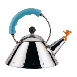 Wasserkessel 9093/1 1,0 l Michael Graves hellblau<Alessi Discount