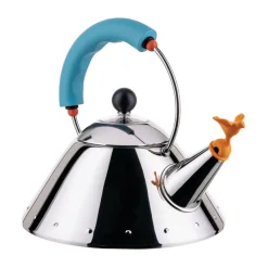 Wasserkessel 9093/1 1,0 l Michael Graves hellblau<Alessi Discount