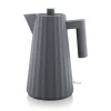 Alessi Wasserkocher|Wasserkocher 1,7 l 2400 W Plissé grau
