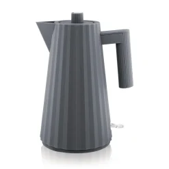 Alessi Wasserkocher|Wasserkocher 1,7 l 2400 W Plissé grau