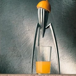 Alessi 20 Jahre Tischwelt|Zitronenpresse 29 cm Juicy Salif silber