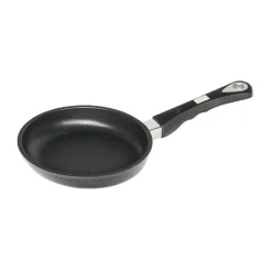 Bratpfanne 20cm flach beschichtet H=4cm nicht induktionsfähig<AMT Gastroguss Best