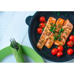 AMT Gastroguss Kochwelt Entdecken|Pfannen|Bratpfanne 32cm flach beschichtet H=4cm nicht induktionsfähig