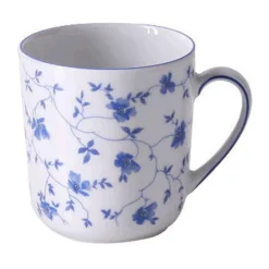 Arzberg Becher|Becher m. Henkel 0,24 ltr. Form 1382 Blaublüten