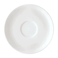 Kaffee-Untertasse 14 cm Form 1382 Weiss<Arzberg Best