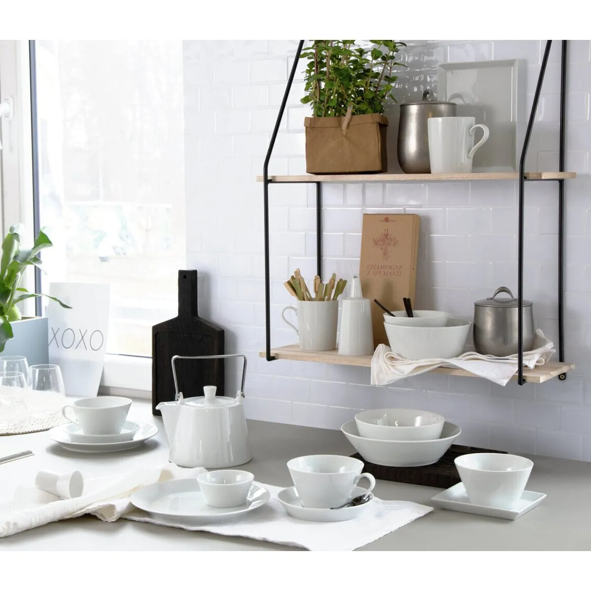 Arzberg Teekannen|Teekannen|Teekanne 1,15 ltr. 6 Pers. Tric Weiss