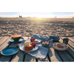 ASA Dessertteller|20 Jahre Tischwelt|Dessertteller 21 cm Saisons Sand