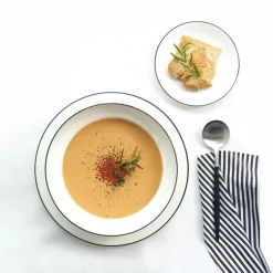 ASA Dessertteller|Dessertteller D. 21 cm A Table Ligne noir