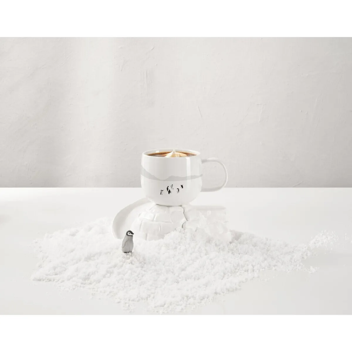 ASA Weihnachten|Becher|Henkelbecher 0,4 l Joy Snow Tracks South Pole