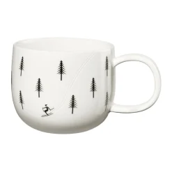 ASA Becher|Weihnachten|Henkelbecher 0,4 l Skiing