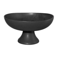 ASA Schalen|Obstschale auf Fuß 33 cm Grande Nero Black Iron
