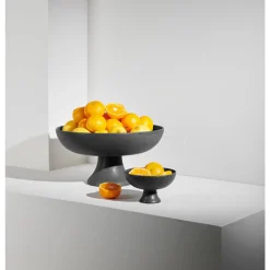 ASA Schalen|Schale auf Fuß 21 cm Grande Nero Black Iron