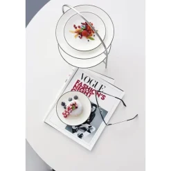 Schälchen D. 9 cm A Table Ligne noir<ASA Discount